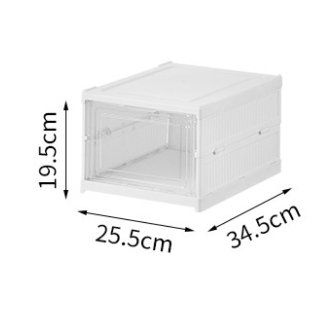 Transparent Stackable Multi-Layer Shoe Cabinet