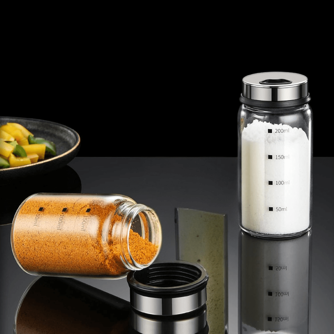 Stainless Steel Multi-Use Storage Dispenser with Adjustable Pours