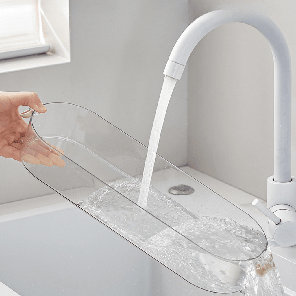 Transparent Seasoning Storage Box with Handle