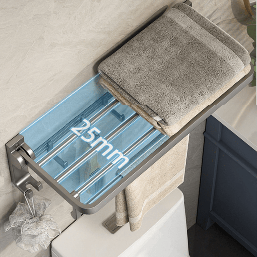 Wall-Mounted Towel Organizer