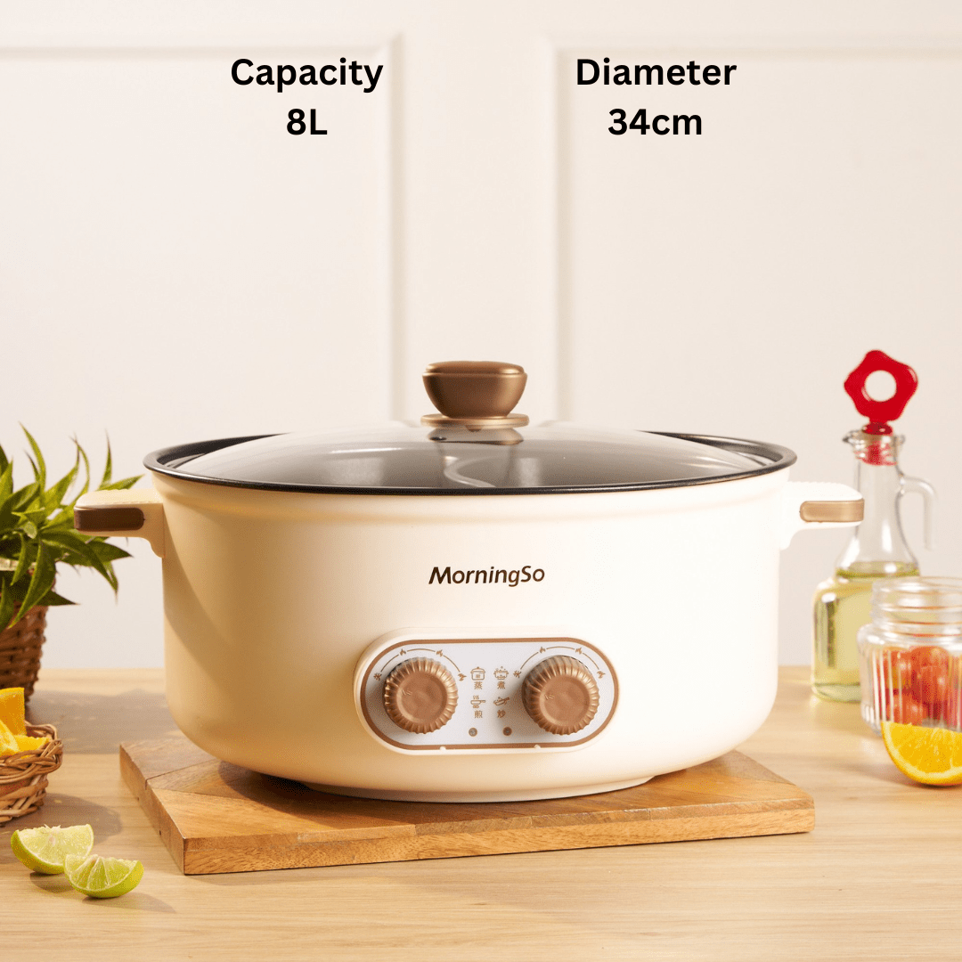 2 In 1 Multi-Functional Electric Cooker
