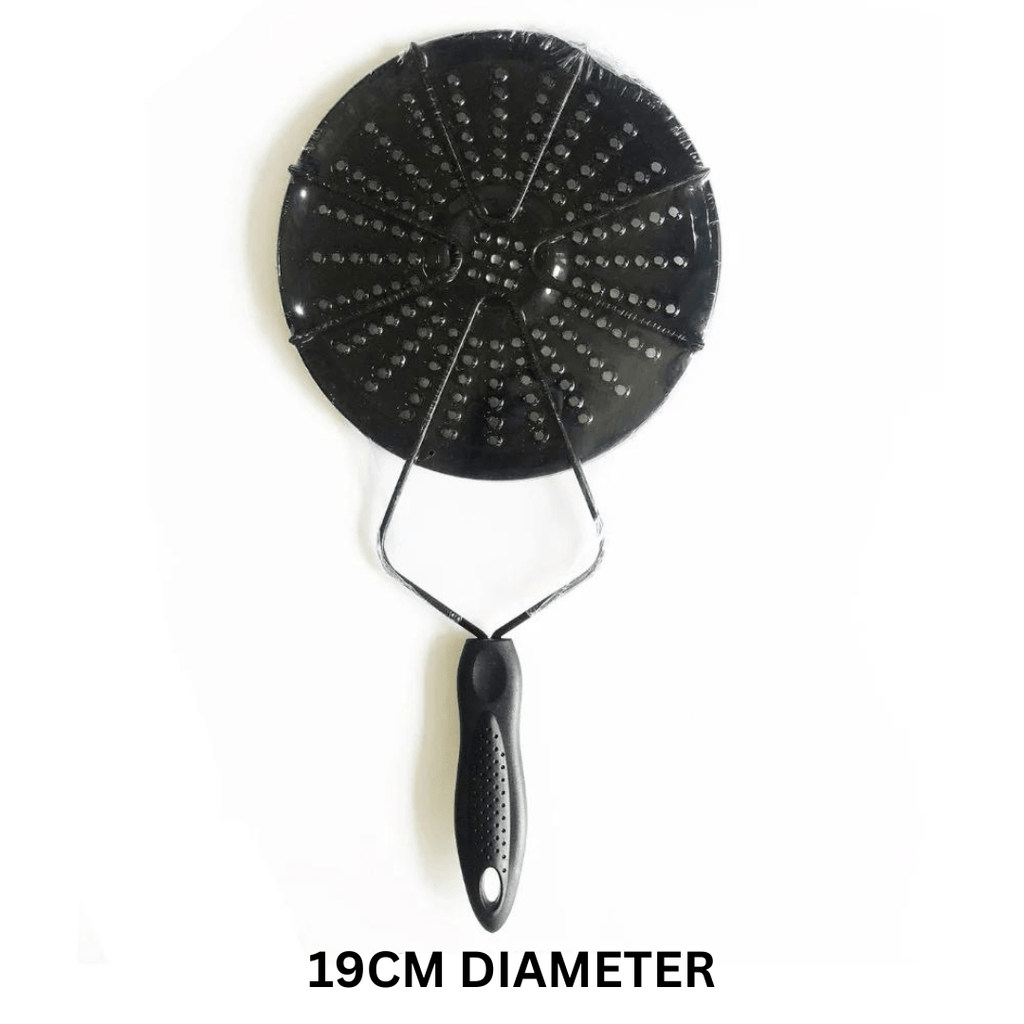 Thermal Anti-Burn Black Cooking Plate