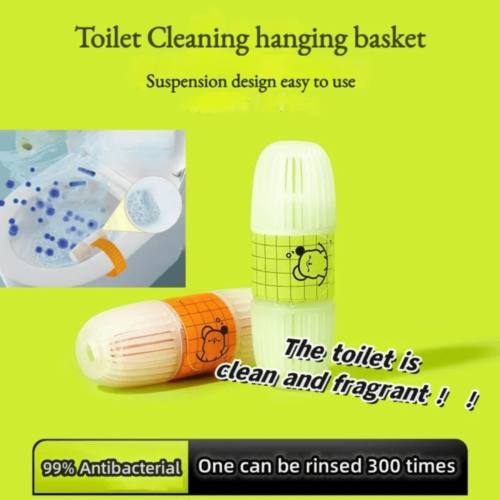 Auto Toilet Cleaning Basket