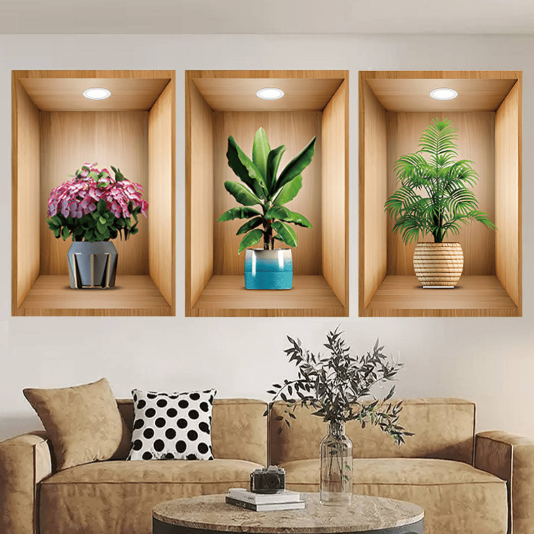 Blossom Vista 3D Wall Decals