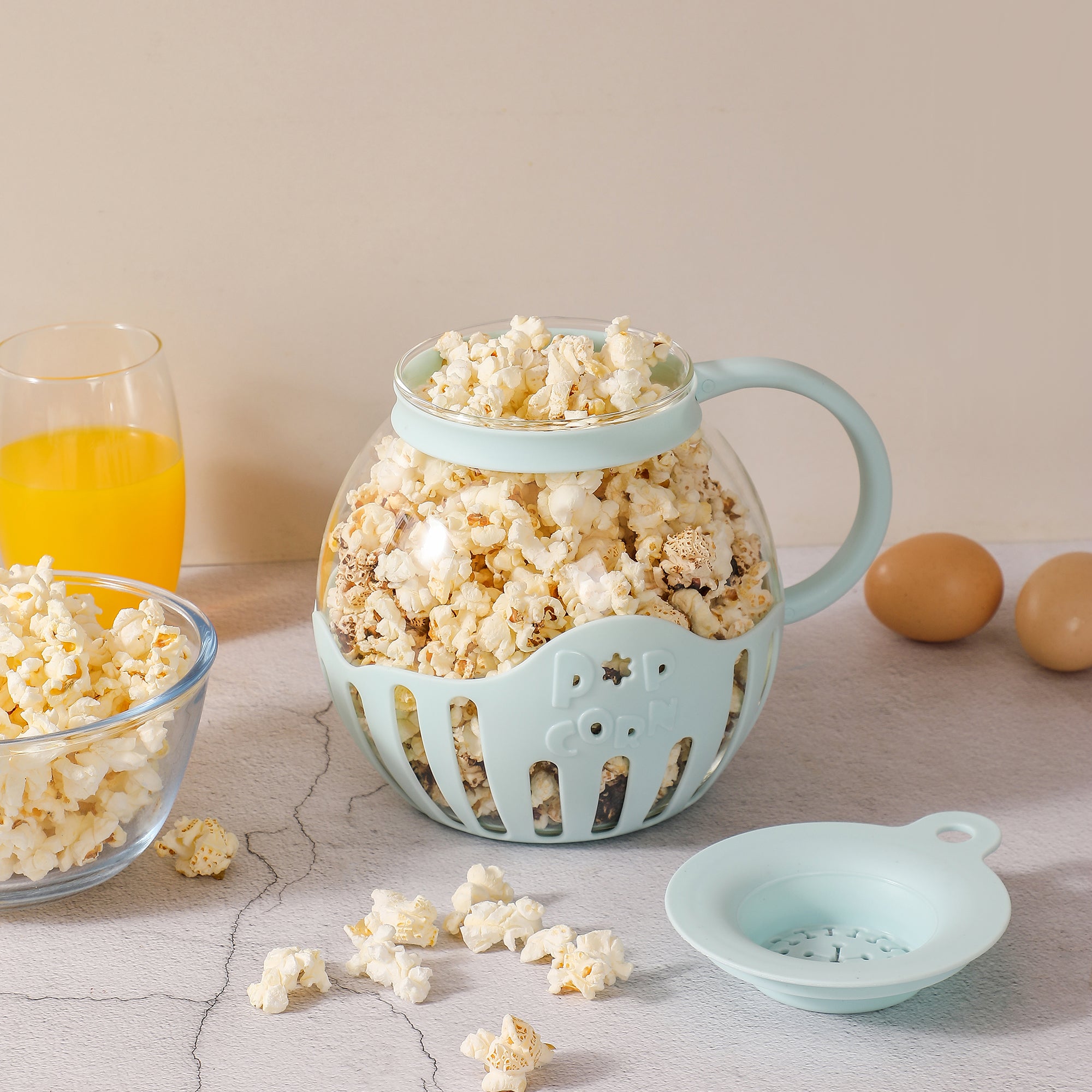 3-in-1 Microwave Popcorn Popper