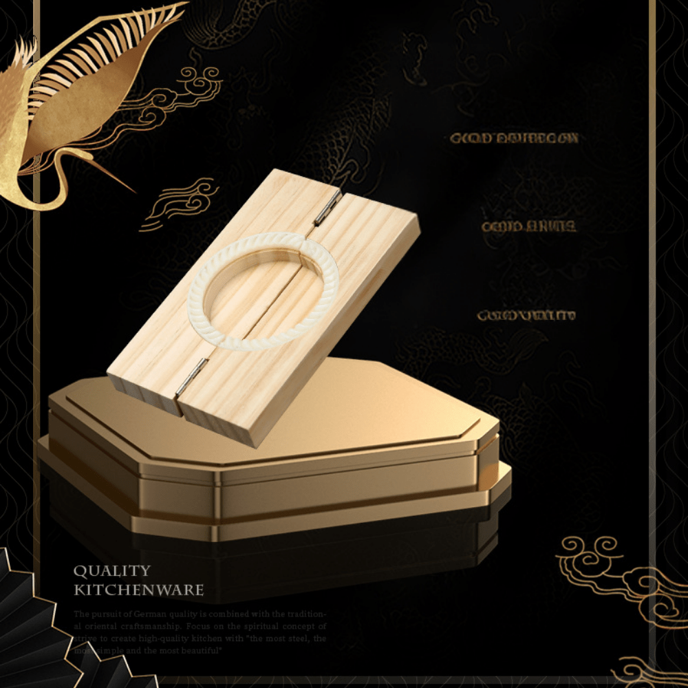 Wood Craft Dumpling Maker