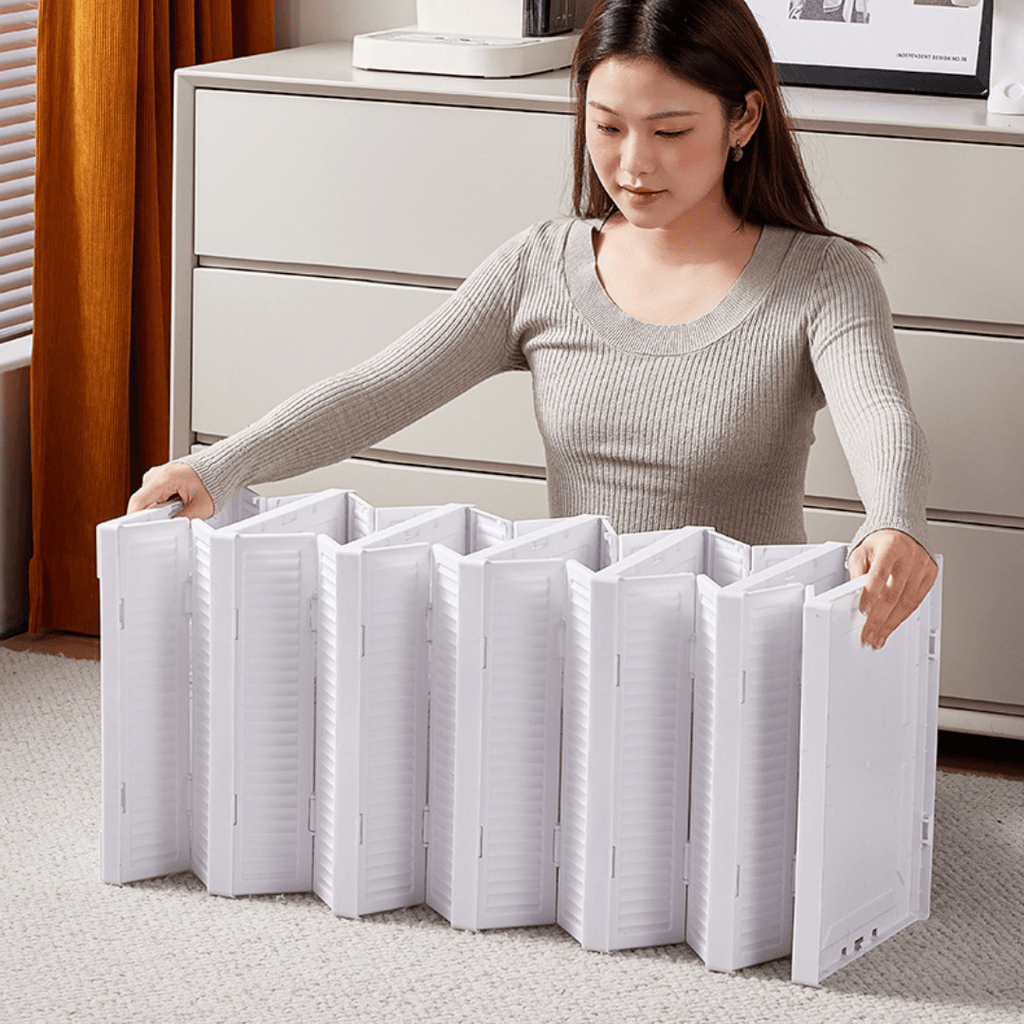 Transparent Stackable Multi-Layer Shoe Cabinet