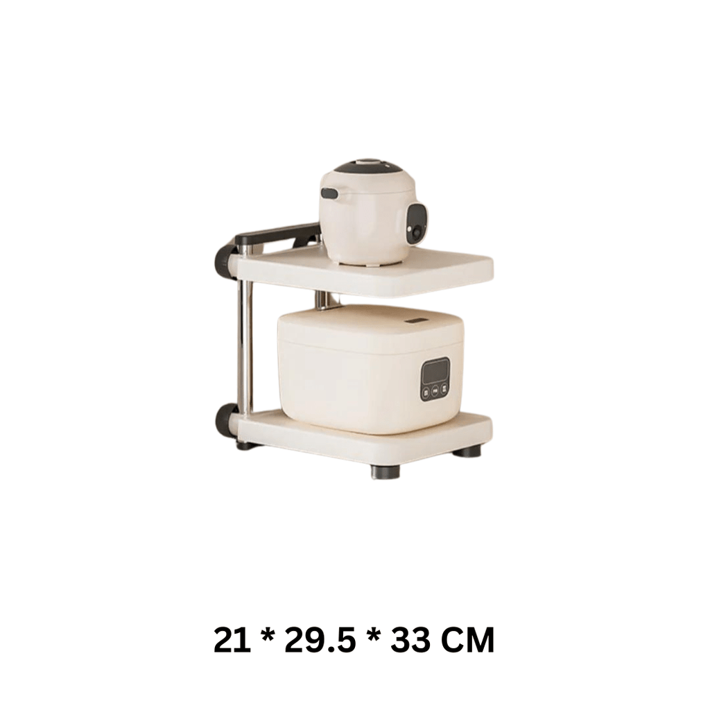 Adjustable Multi-Tier Kitchen Organizer Rack