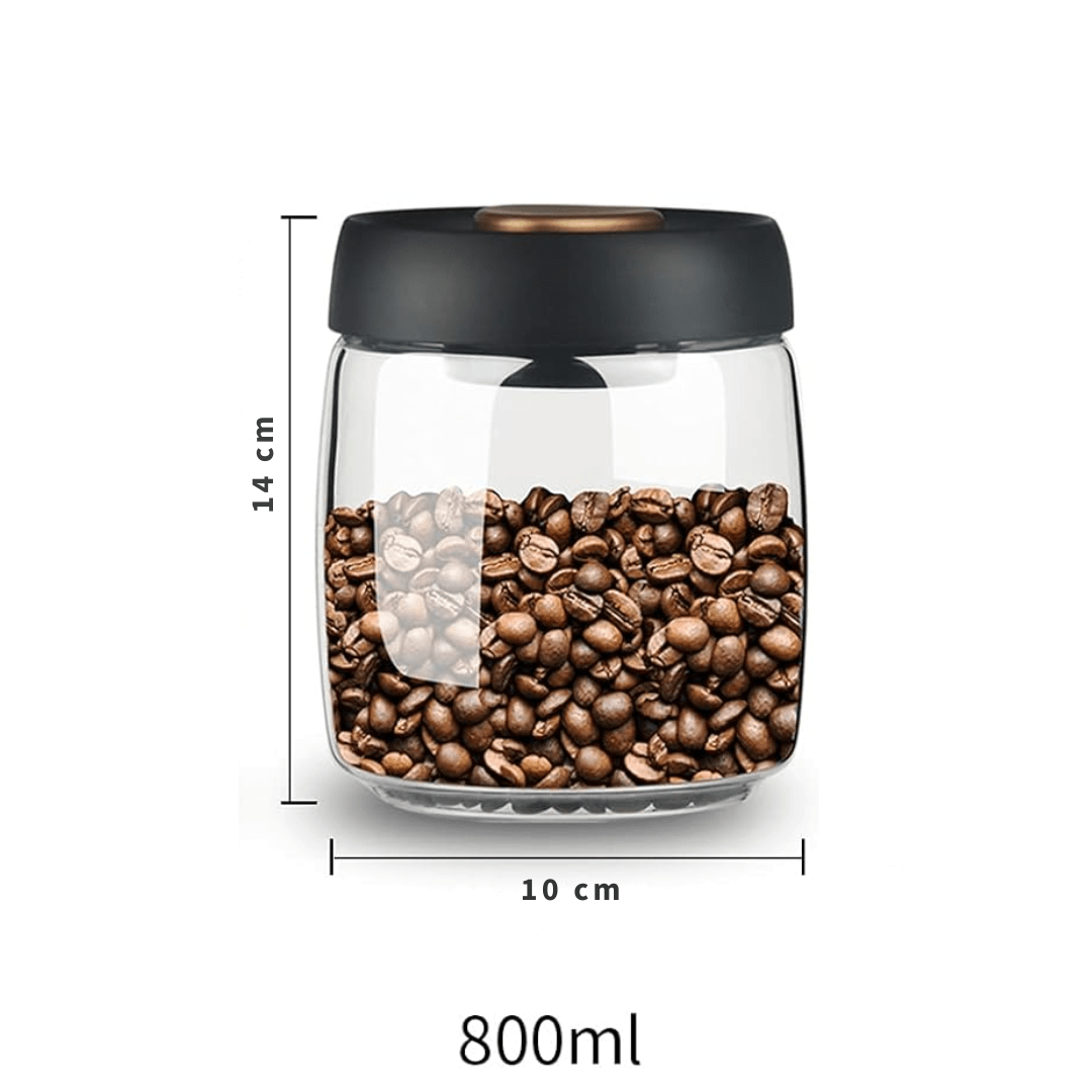 Coffee Bean Storage Glass Container