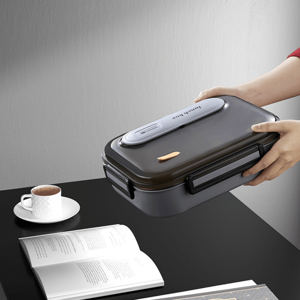 5-Compartment Stainless Steel Thermal Bento Lunch Box(2800ml)