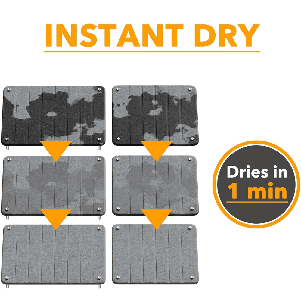 Stone Dish Drying Mats (Set of 2)