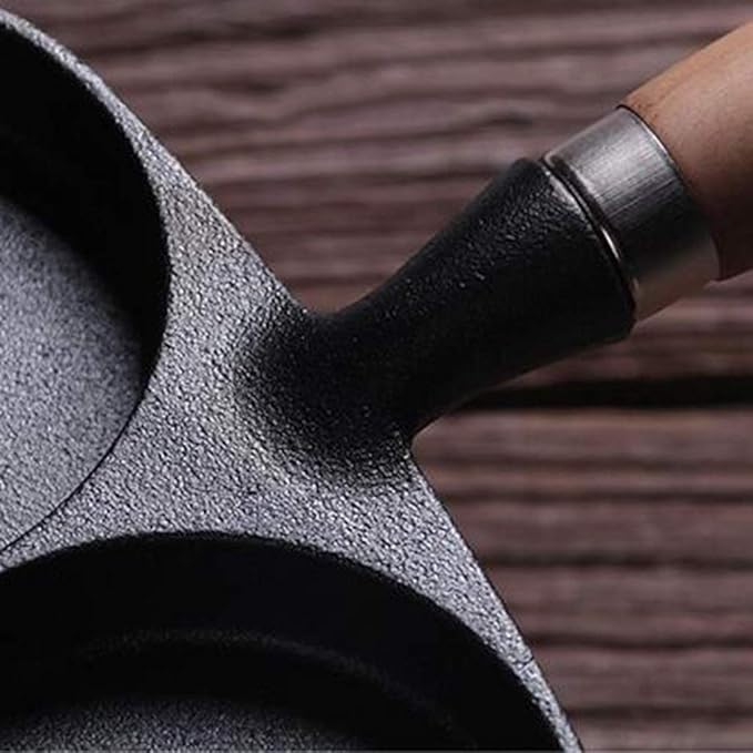 3-In-1 Cast Iron Cooking Pan (19cm)