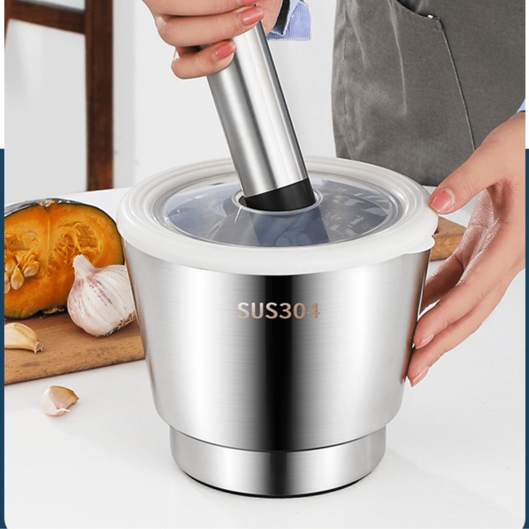 Stainless Steel Spice Mortar and Pestle with Rammer