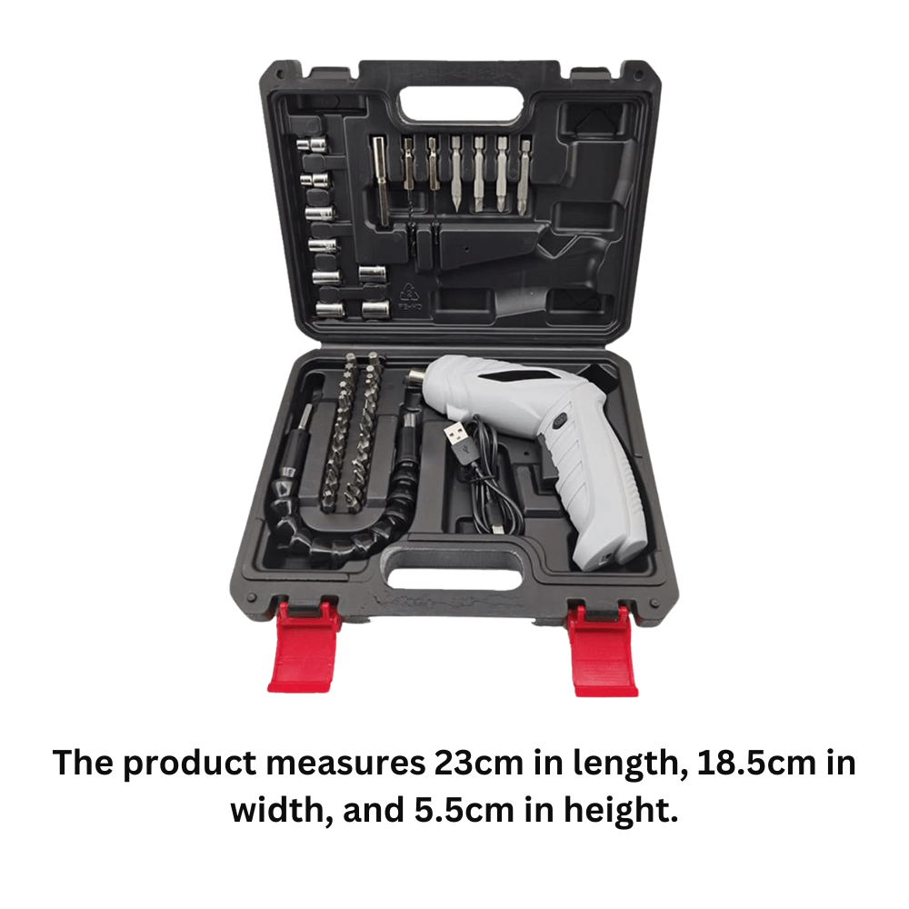 47 in 1 Wireless Electric Screwdriver Drill Kit