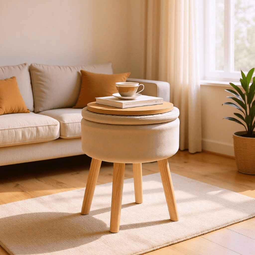 Urban Living Space-Saving Multi-Purpose Modern Stool