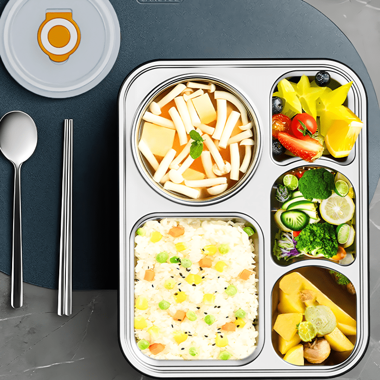 Stainless Steel Insulated Lunch Box with Cover