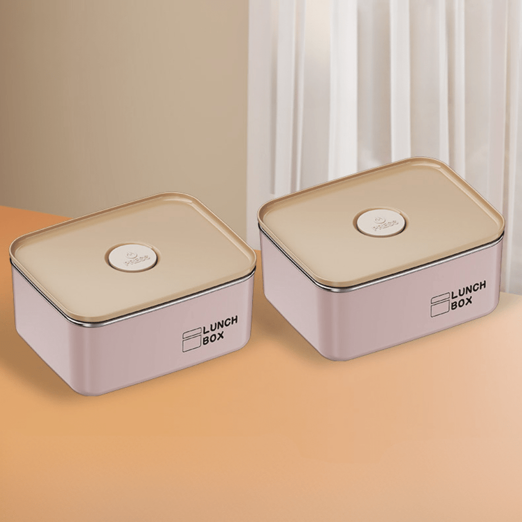Antibacterial Stainless Steel Leak-Proof Bento Lunch Box
