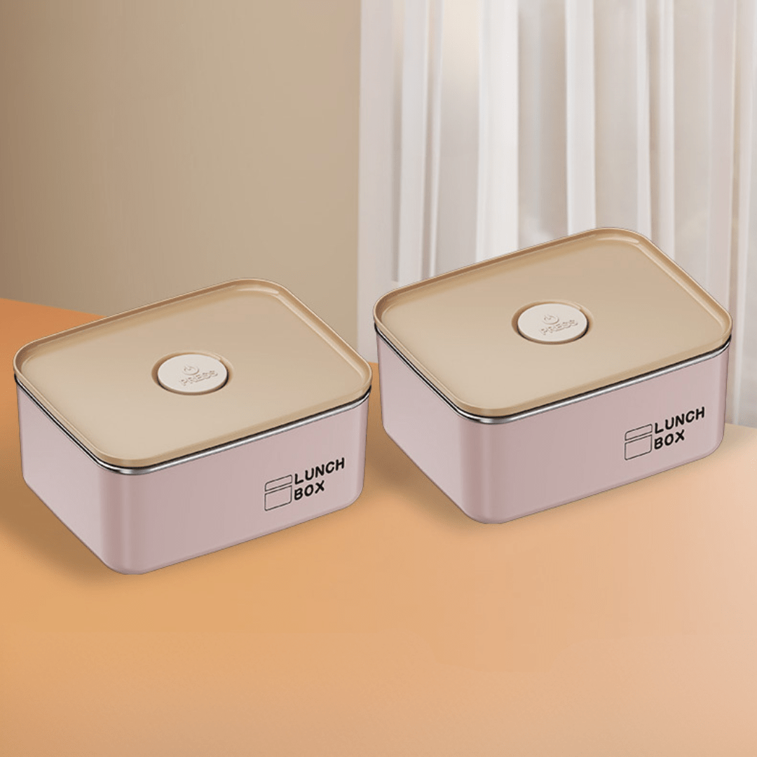 Antibacterial Stainless Steel Leak-Proof Bento Lunch Box