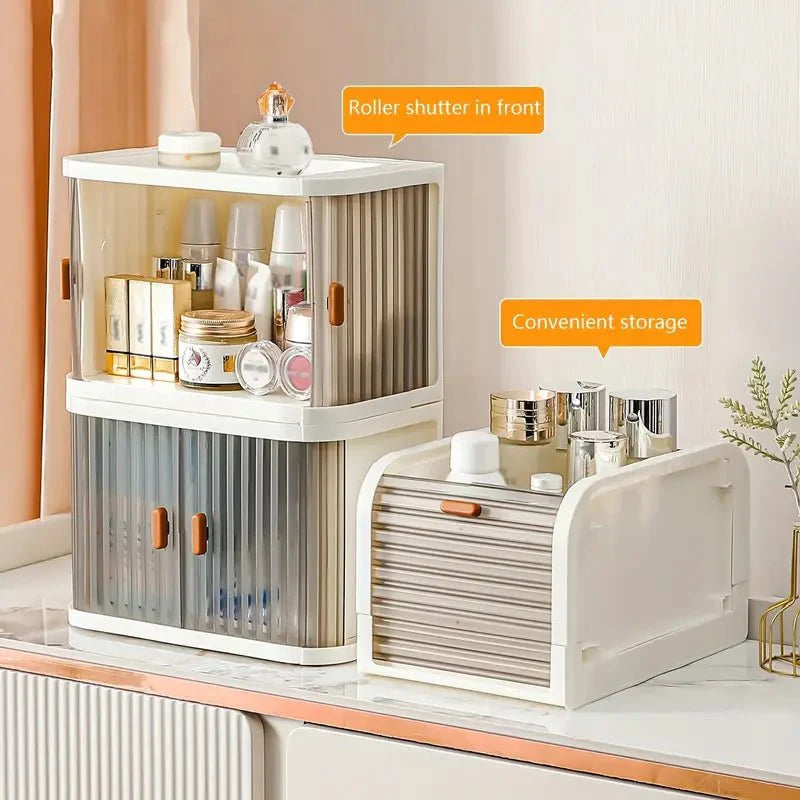 Versatile Transparent Folding Storage Shelf