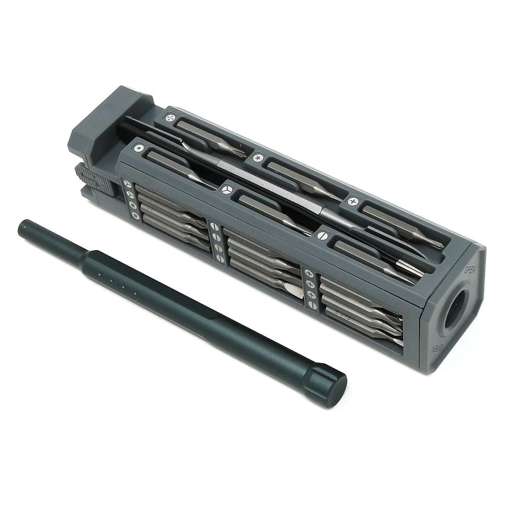 46-in-1 Compact Precision Screwdriver Set with Push Eject