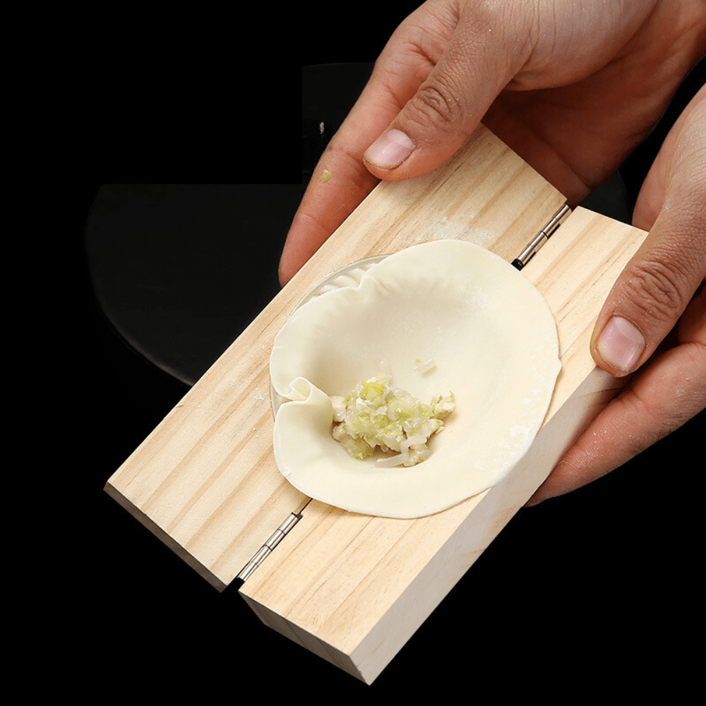 Wood Craft Dumpling Maker