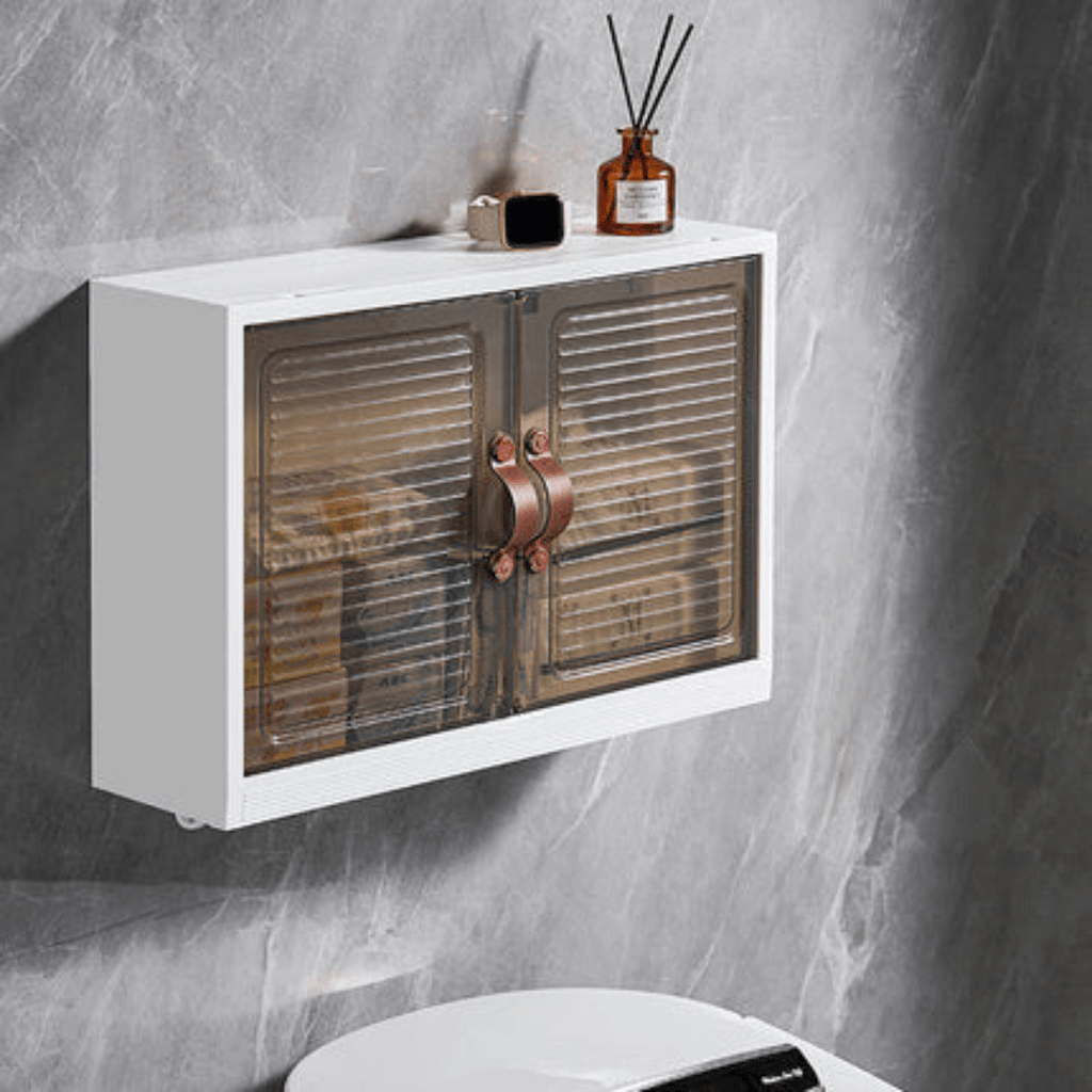 Bathroom Wall Hanging Shelf Storage Cabinet (45cm)
