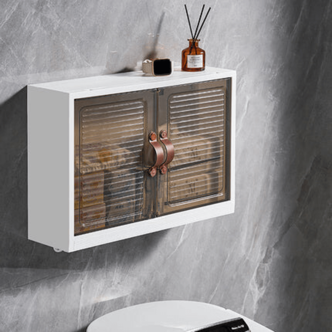 Bathroom Wall Hanging Shelf Storage Cabinet (45cm)