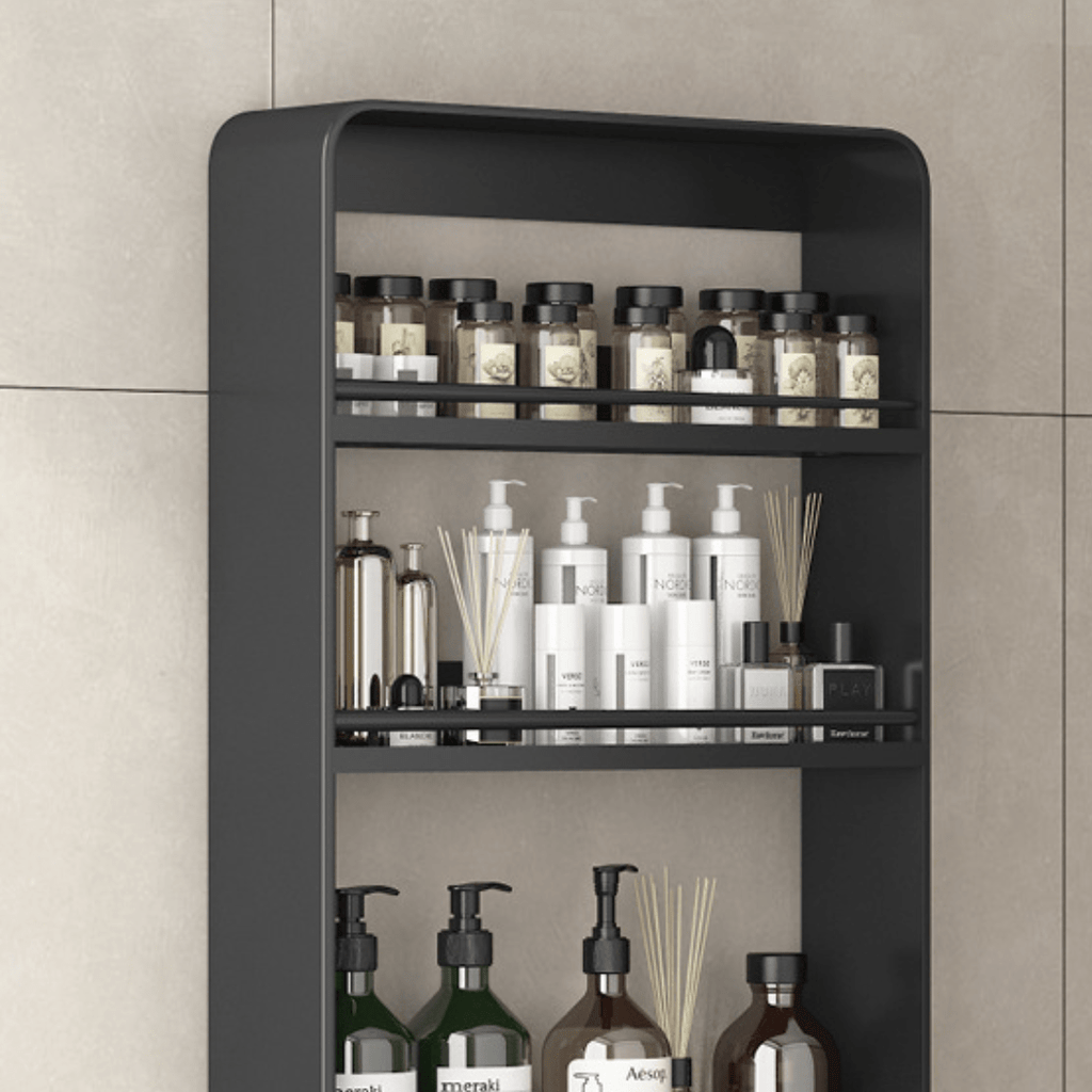 3 Tier Bathroom Shelf Stainless Steel Wall Hanger Storage Rack