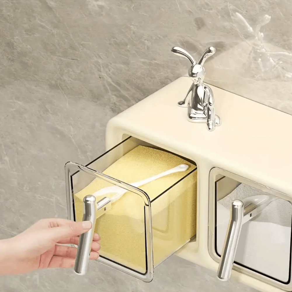 Wall-Mounted Seasoning Box Set