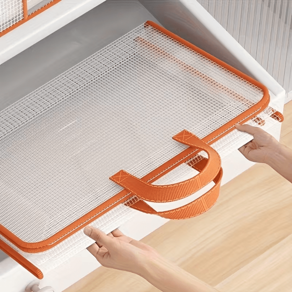 Transparent PVC Quilt Storage Organizer Bag with Handle (280L)