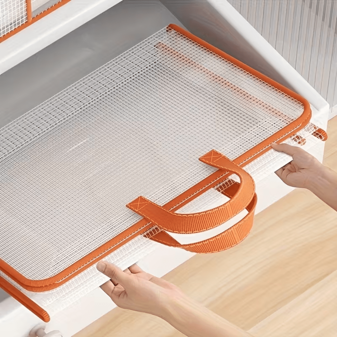 Transparent PVC Quilt Storage Organizer Bag with Handle (280L)