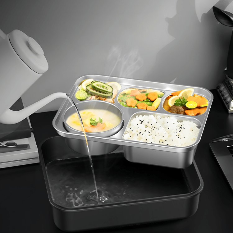 Stainless Steel Insulated Lunch Box with Cover