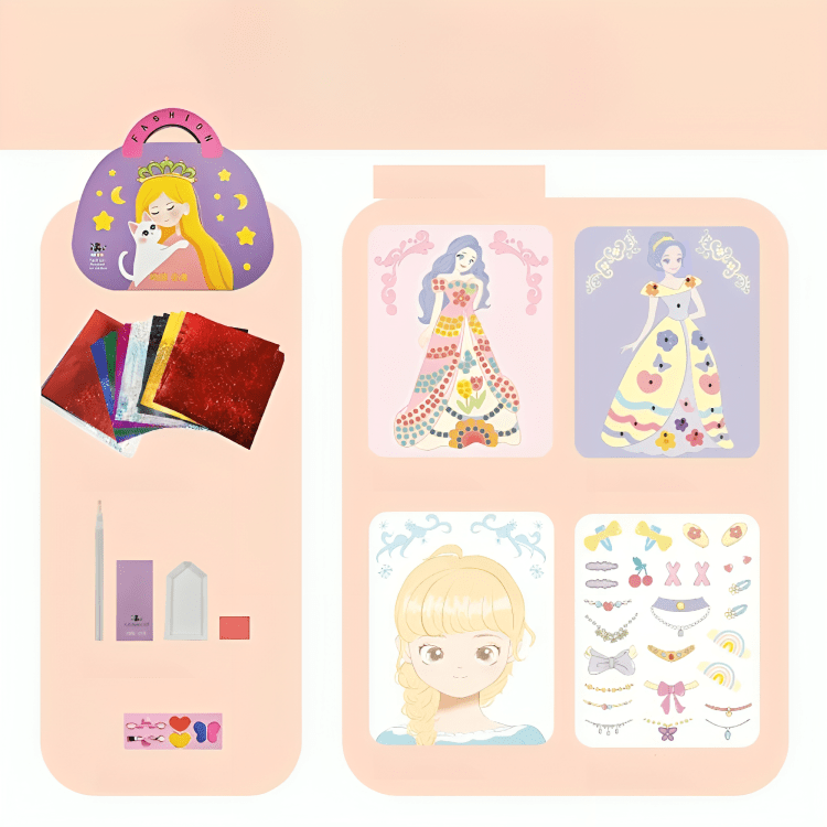 3-in-1 Beauty Makeover Toy Set