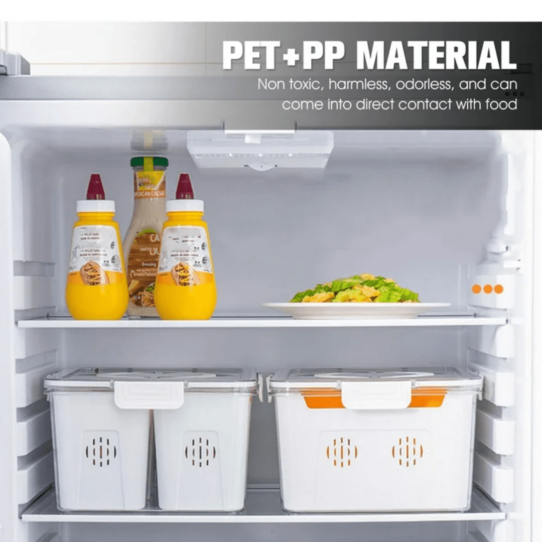 Airtight Storage Containers With 4 Compartments