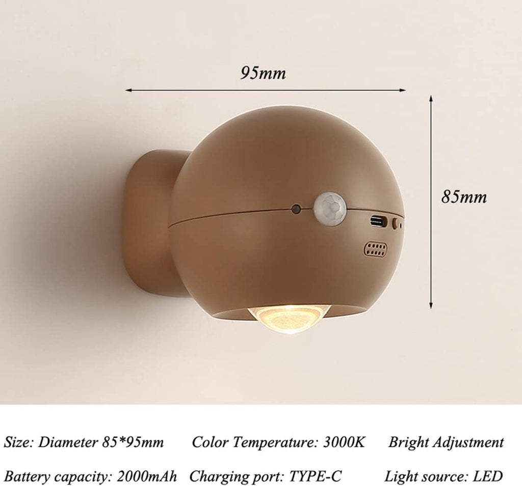 360° Rotation Motion Led Sensor Wall Lamp