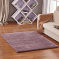 Ultra-Soft Silk Wool Living Room Carpet (Purple)