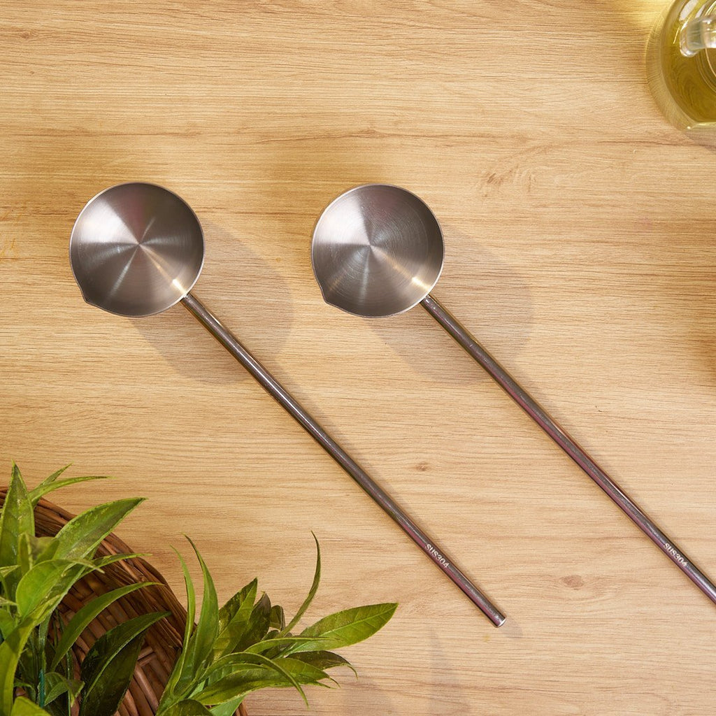 Stainless Steel Soup Stew Pan Ladle