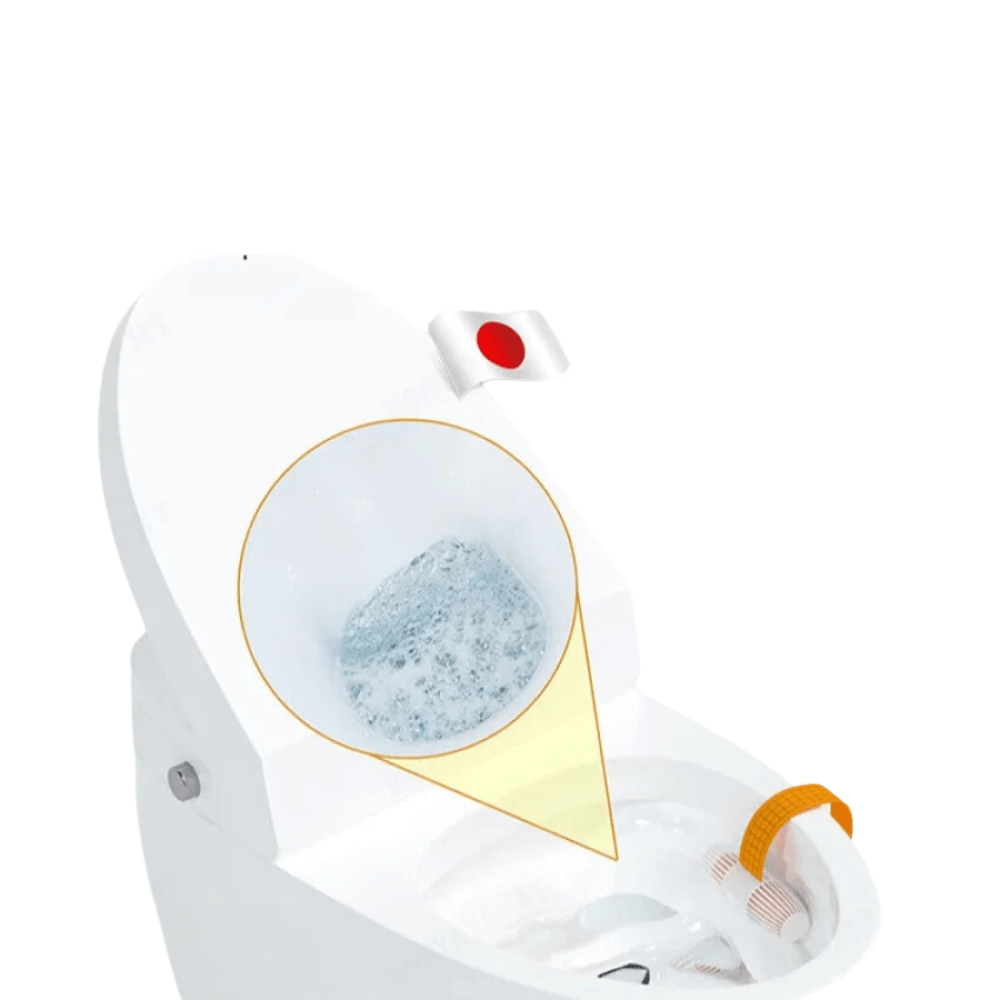 Auto Toilet Cleaning Basket