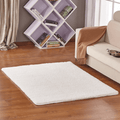 Ultra-Soft Silk Wool Living Room Carpet (Beige)