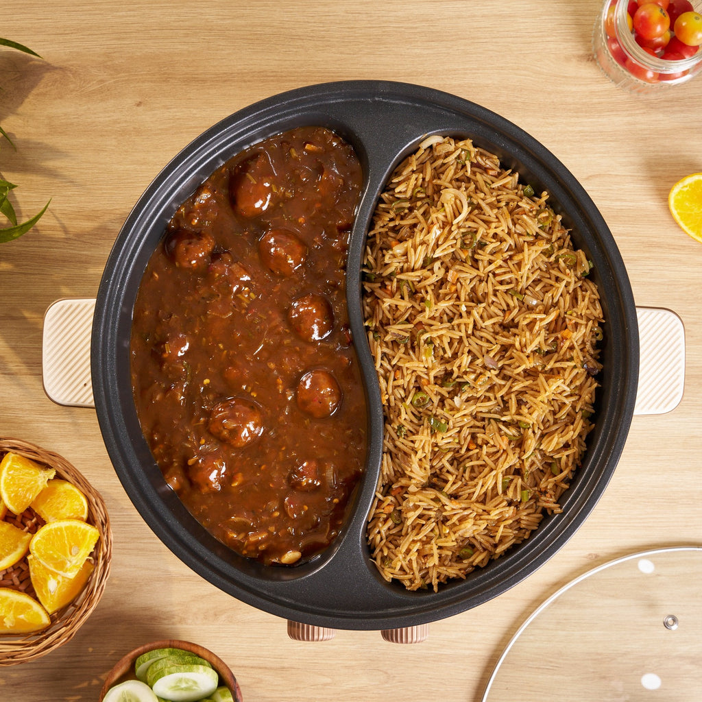 2 In 1 Multi-Functional Electric Cooker