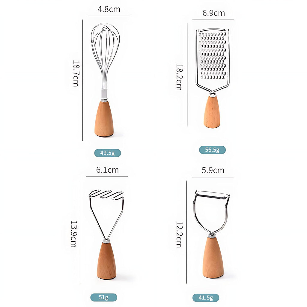 Stainless Steel Kitchen Gadget Set