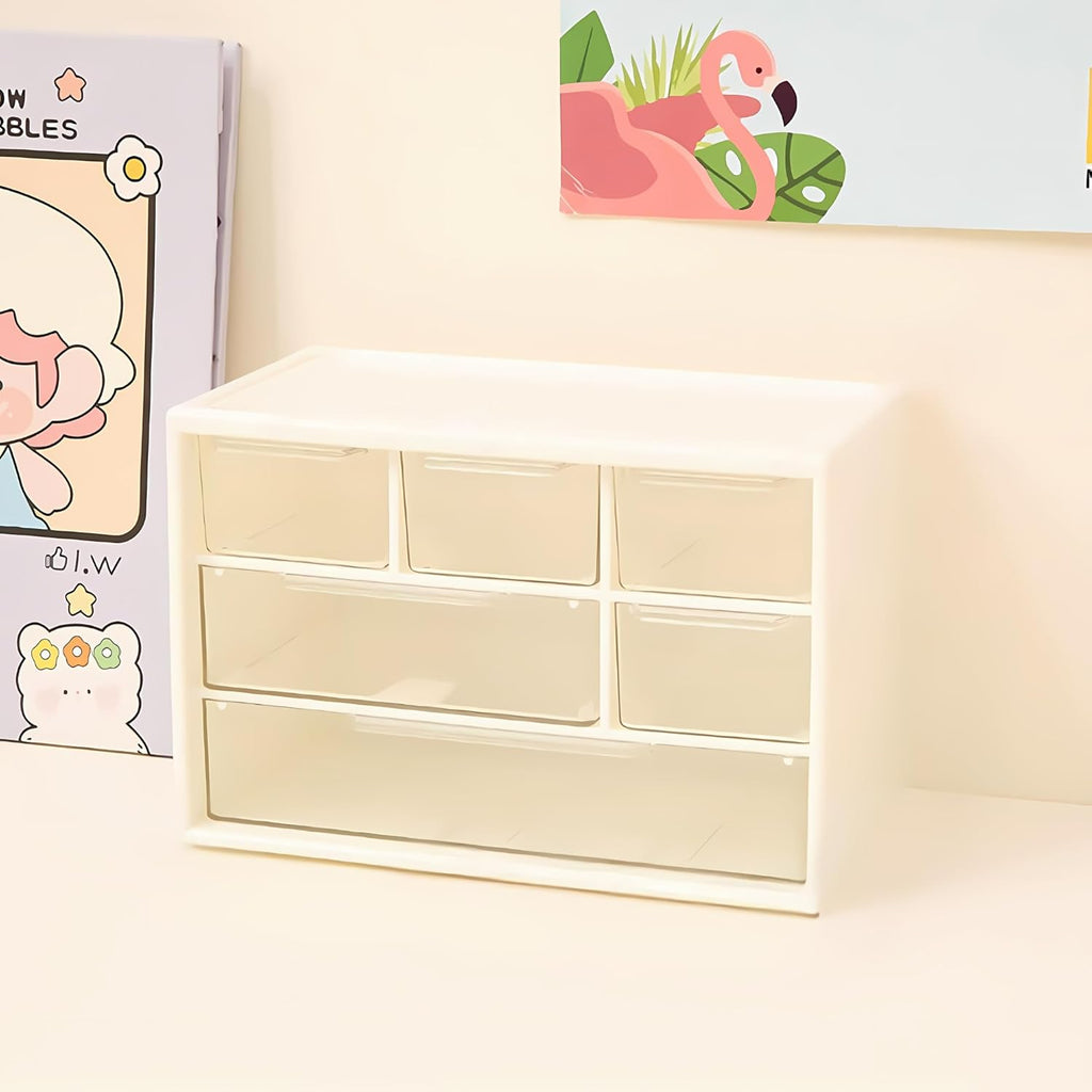 6-Grid Adjustable Organizer Box