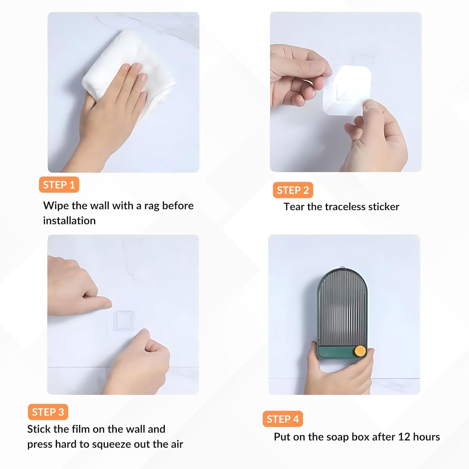 Aqua Shield Adhesive Soap Box