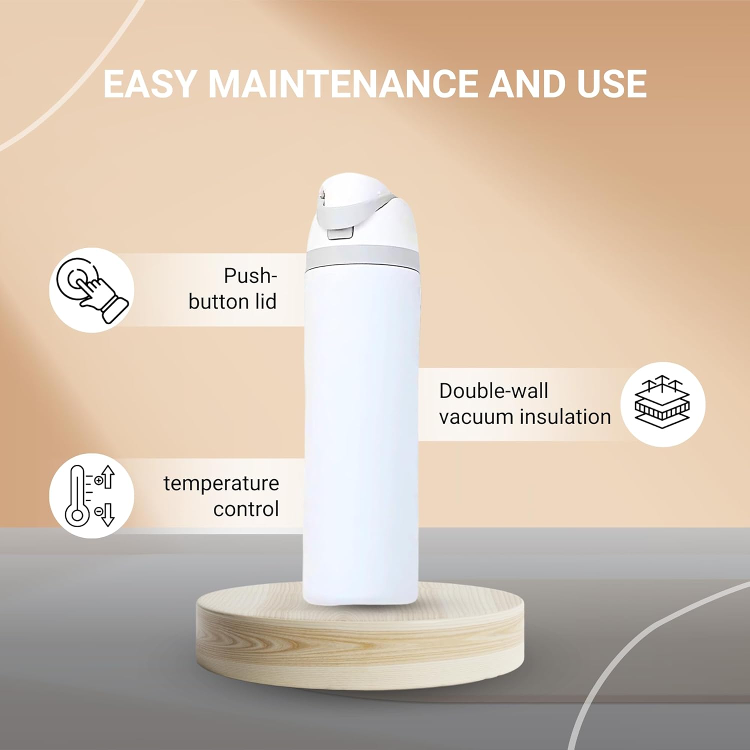 Thermal-Guard Leak-Proof Insulated Mug