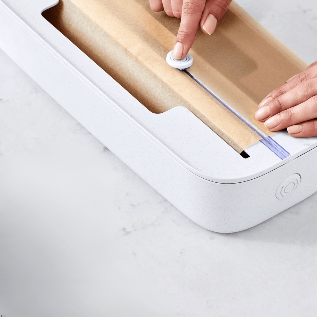 2 in 1 Compact Aluminum Foil Dispenser with Cutter