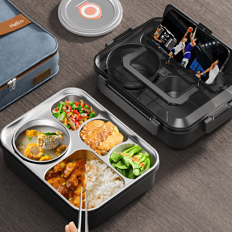 Stainless Steel Insulated Lunch Box with Cover