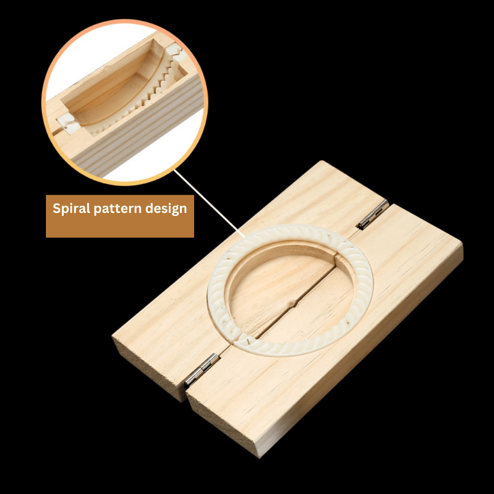 Wood Craft Dumpling Maker