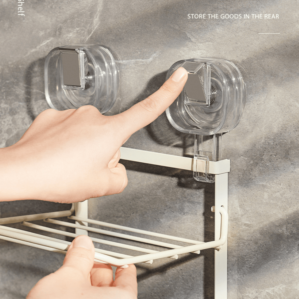 Wall-Mounted Multifunctional Storage Rack