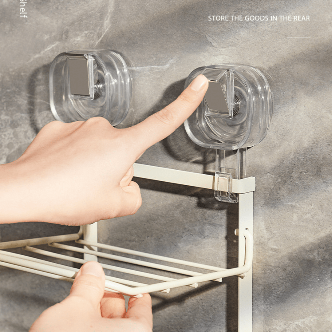 Wall-Mounted Multifunctional Storage Rack