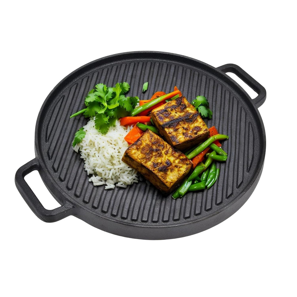 Versatile Grill Cast Iron Non-Stick Grill Pan